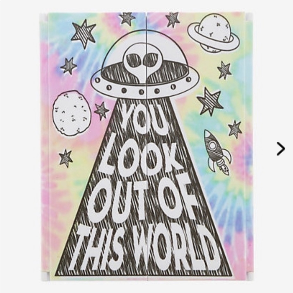 🔥Last One 🔥 NWT Blackheart: Out of This World Tri Fold Mirrior